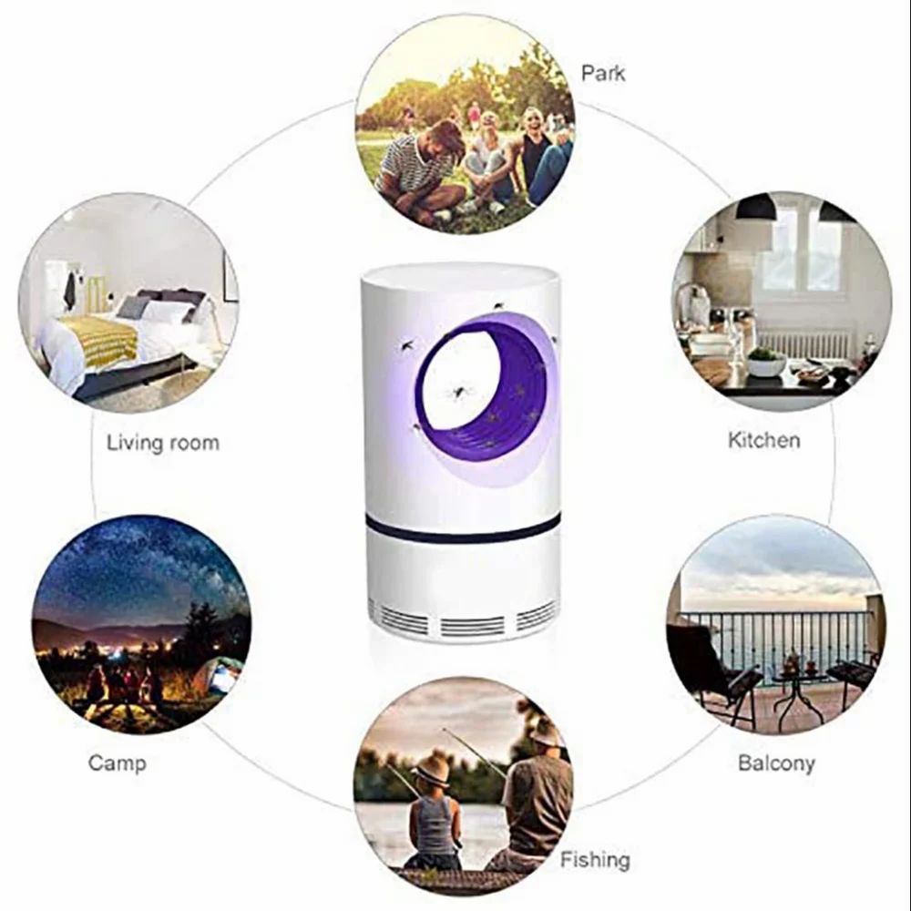 USB Powered Electronic Mosquito Killer Lamp